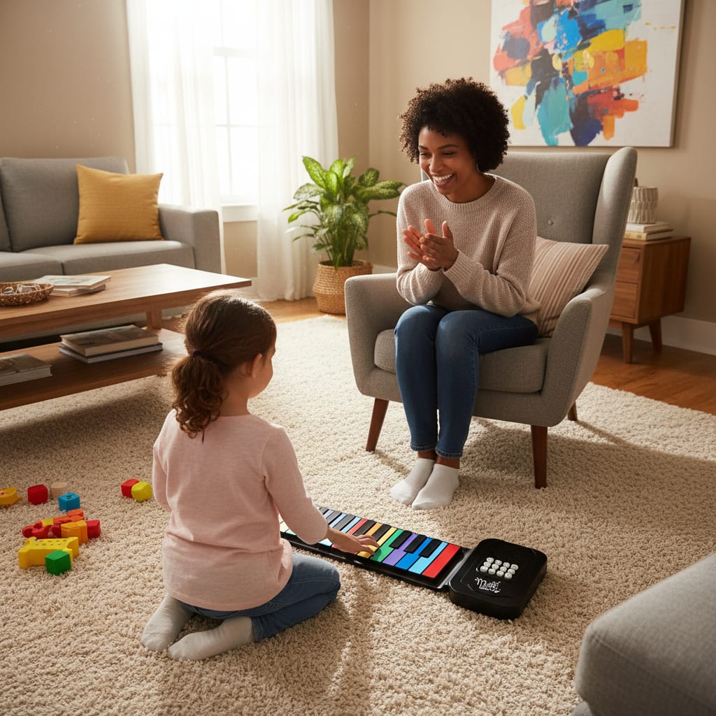 Piano Arcoíris Enrollable 4