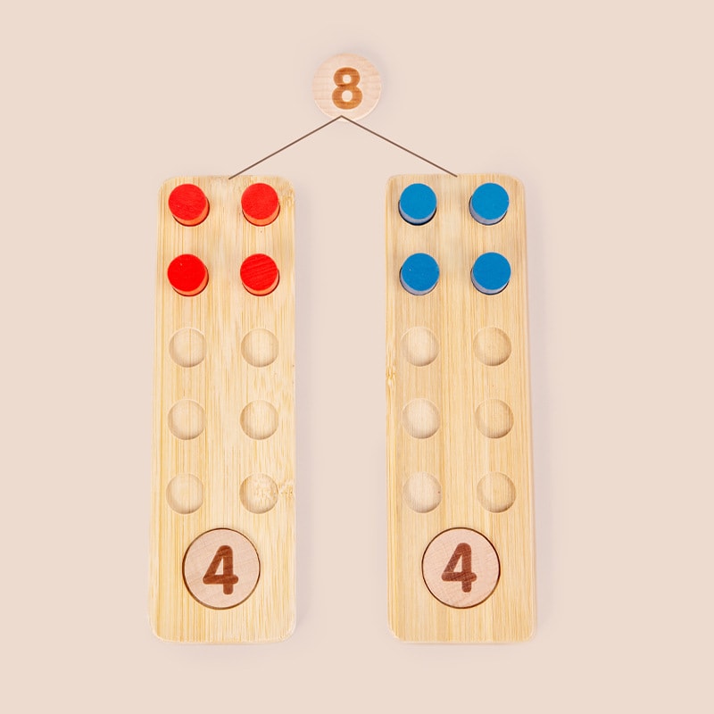 Juego Rápido de Aritmética de Madera6