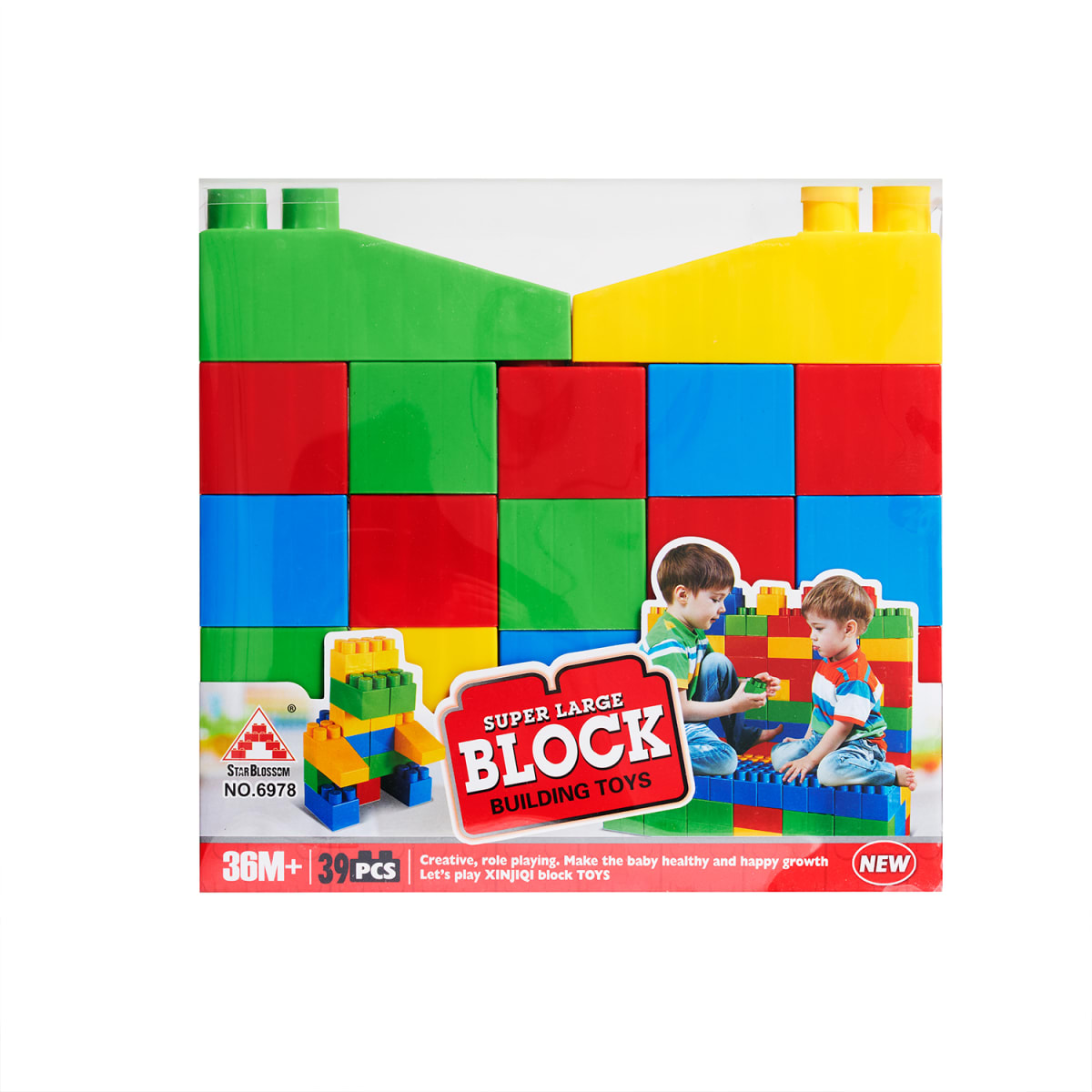 Bolsa de 39 Bloques de Construcción4