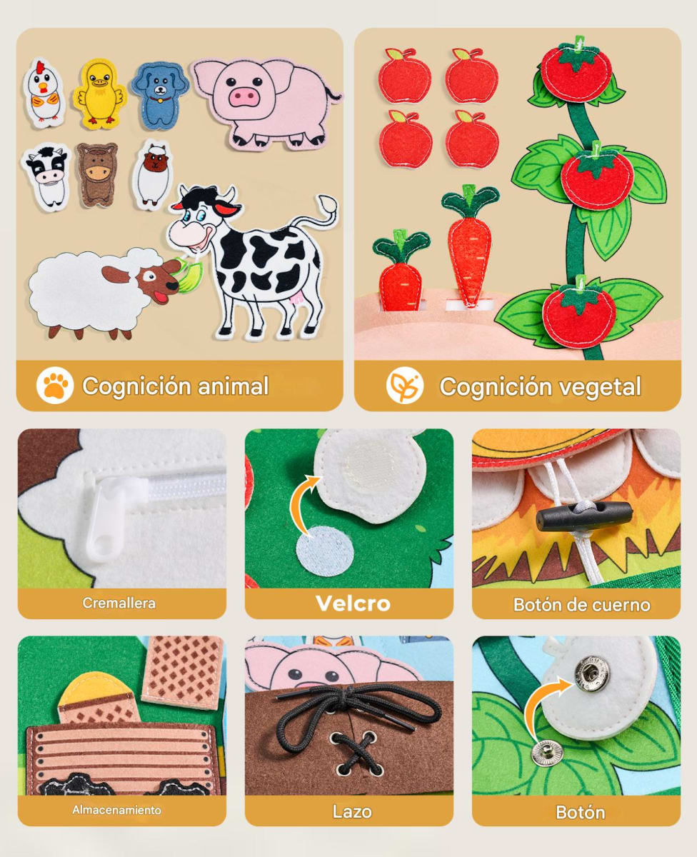 Libro Educativo Actividades Granja2