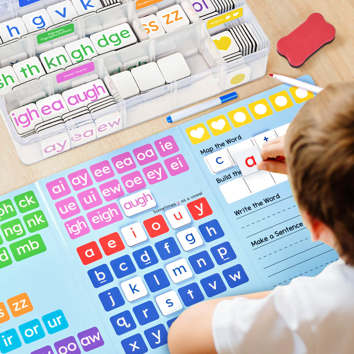 249 Letras Magnéticas tipo Phonics5