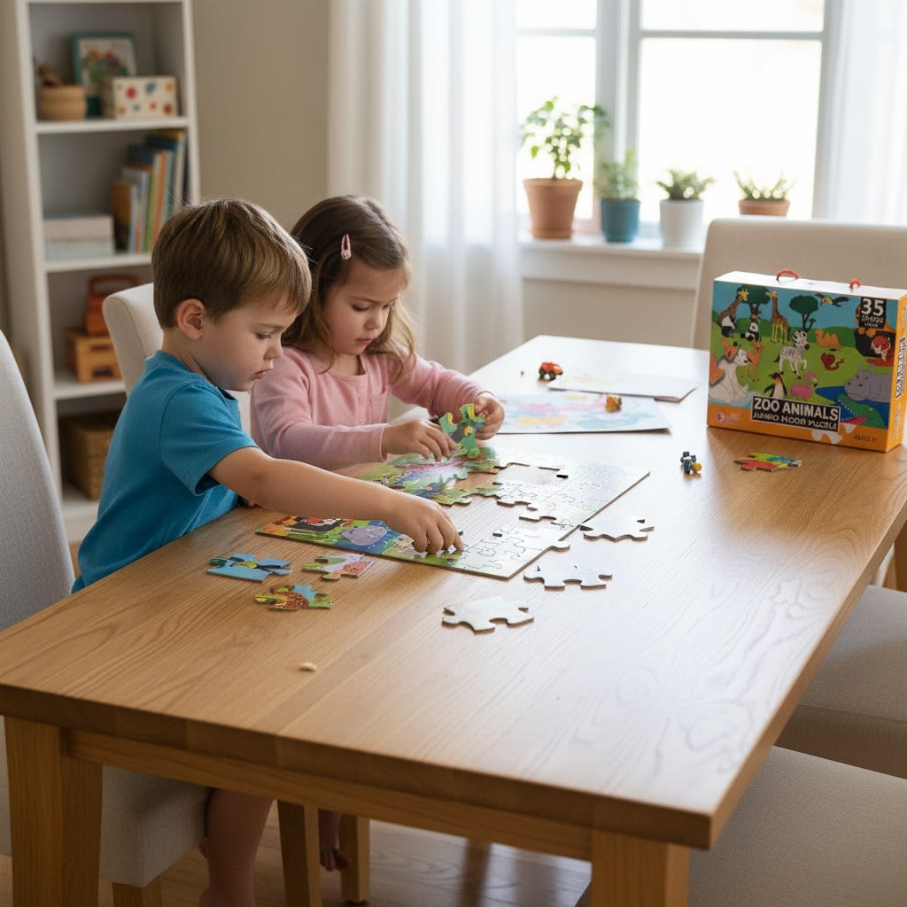 Puzzle Animales del Mundo 35 pzs1