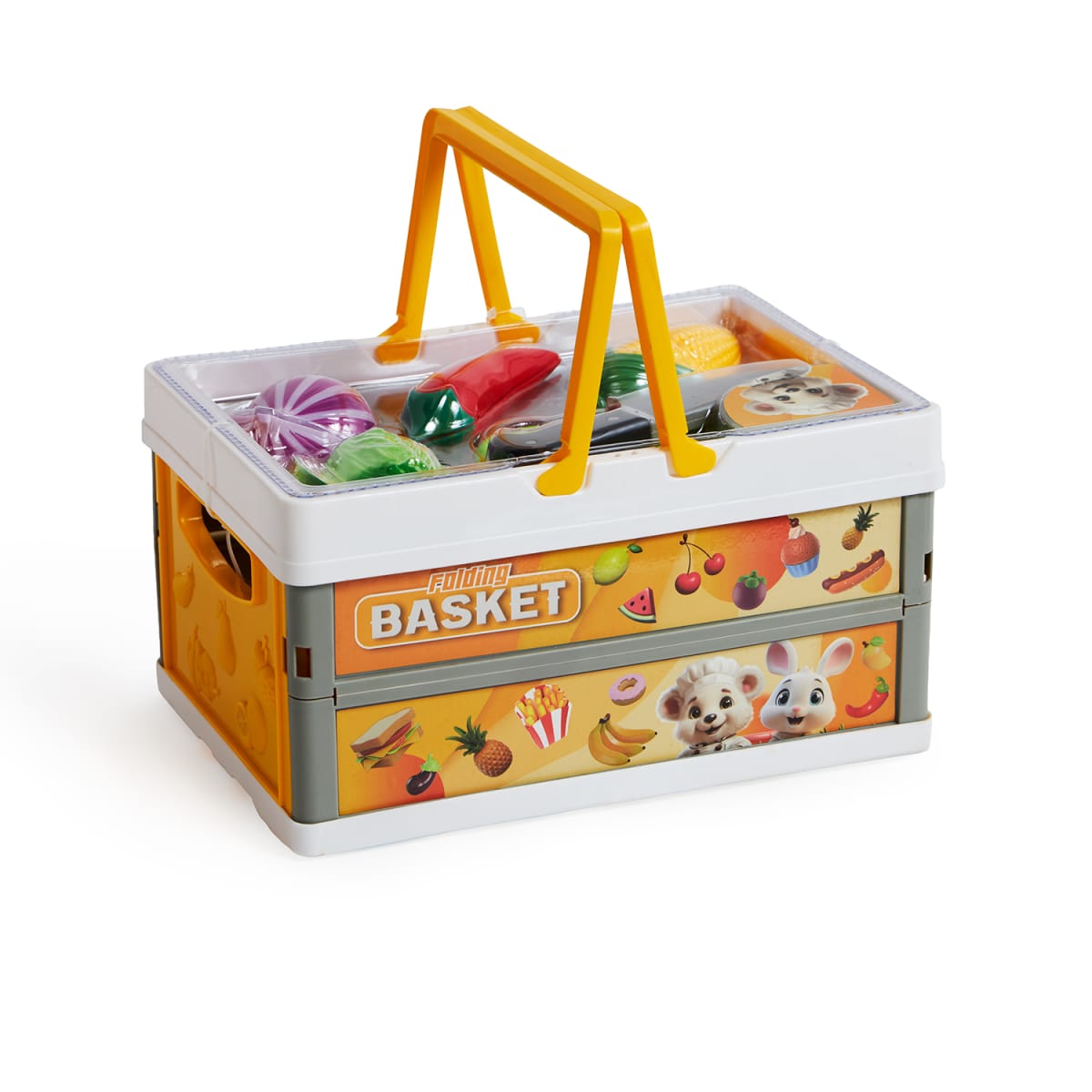 Canasto Plegable con Verduras para Cortar y Enteras3