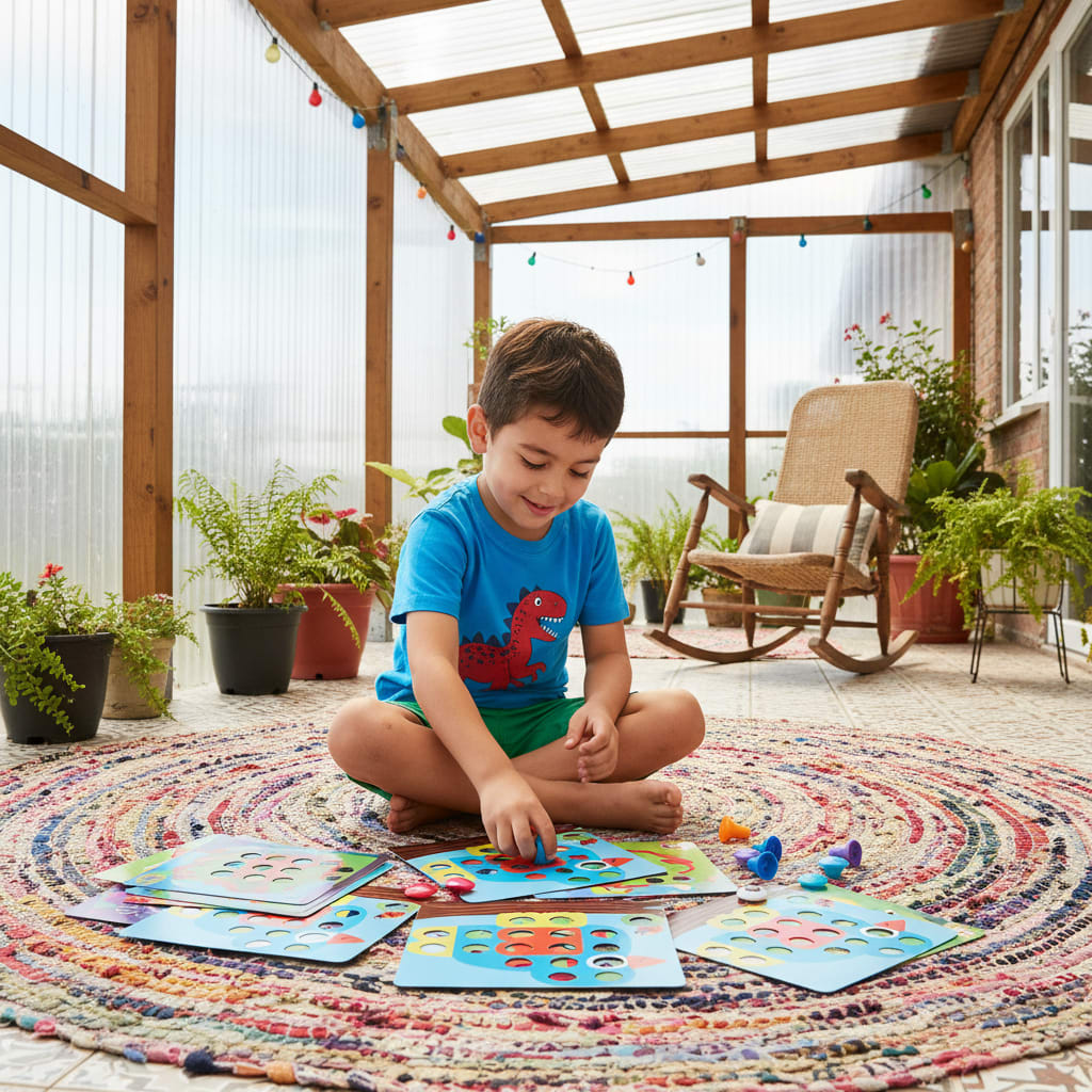 Arte con Botones – Dino (Varios)4