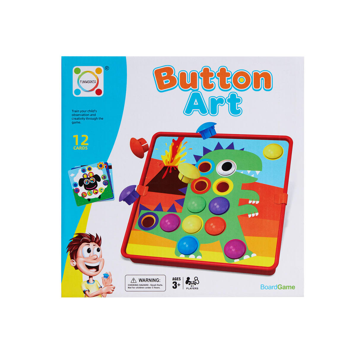 Arte con Botones – Dino (Varios)3