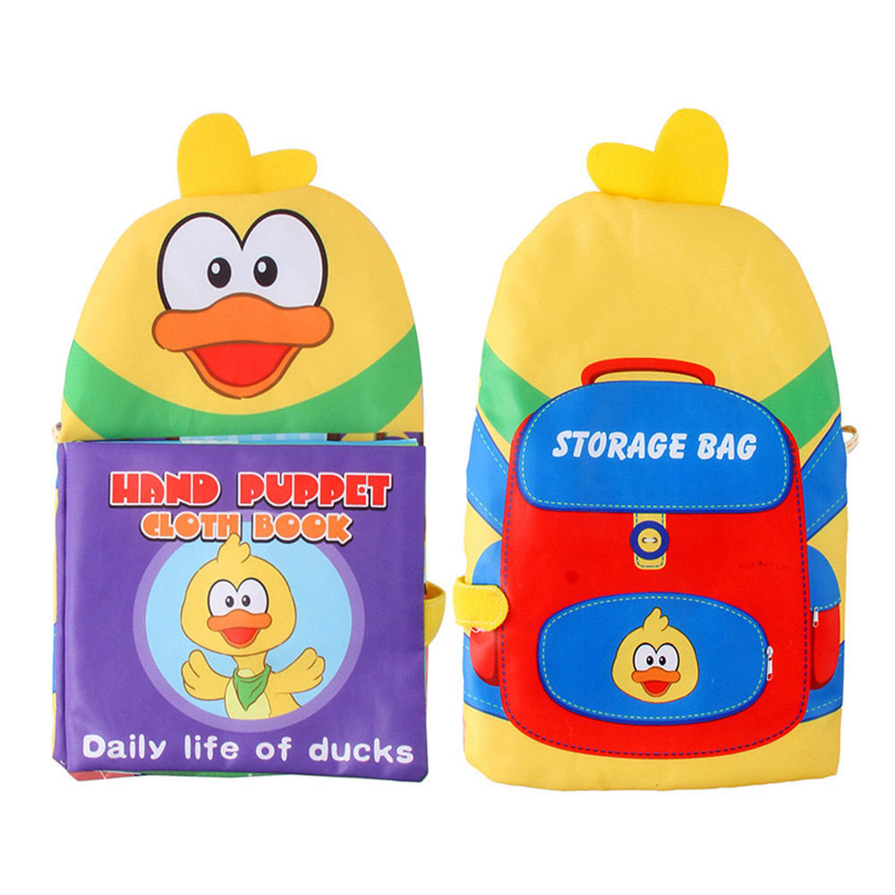 Títere y Libro de Tela Pato2