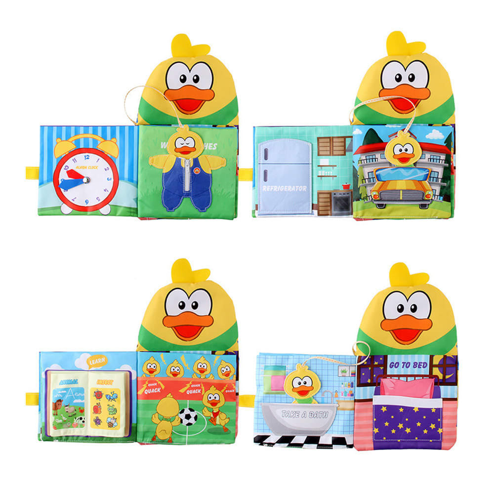 Títere y Libro de Tela Pato3