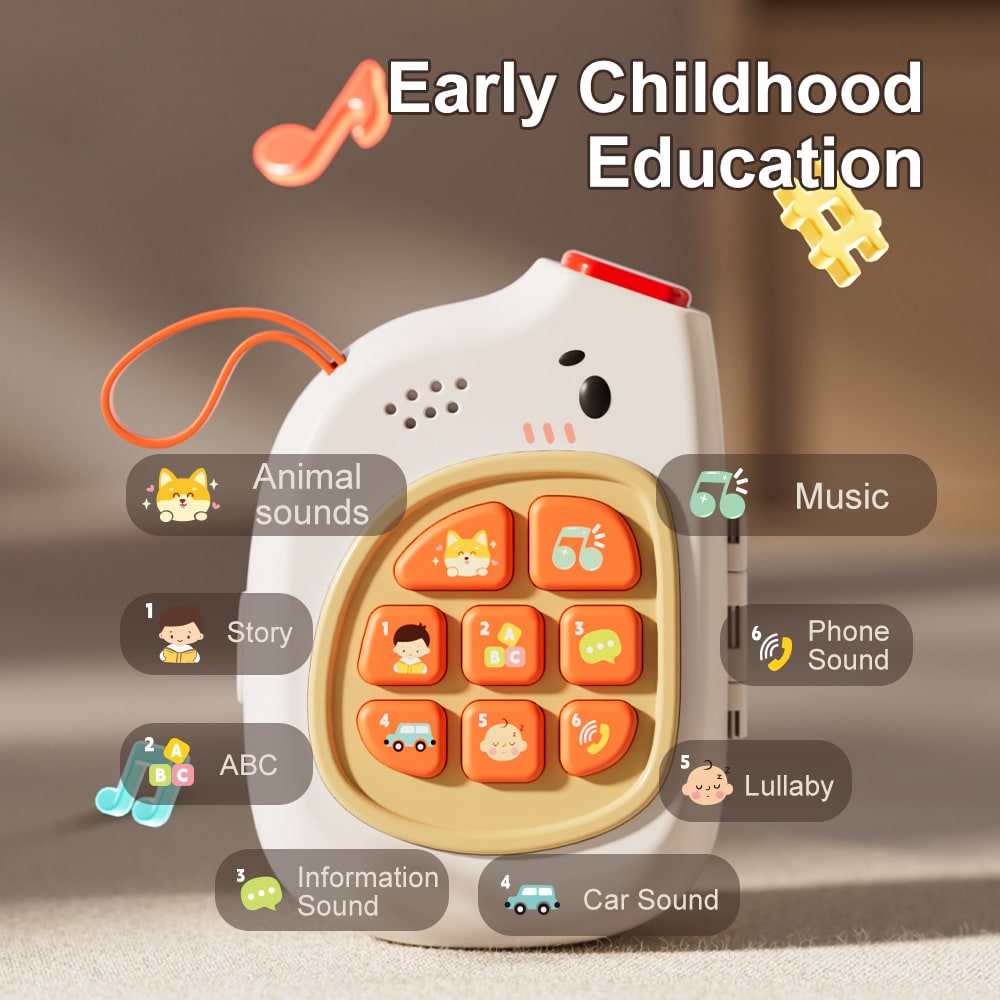 Teléfono educativo infantil con sonidos y música3