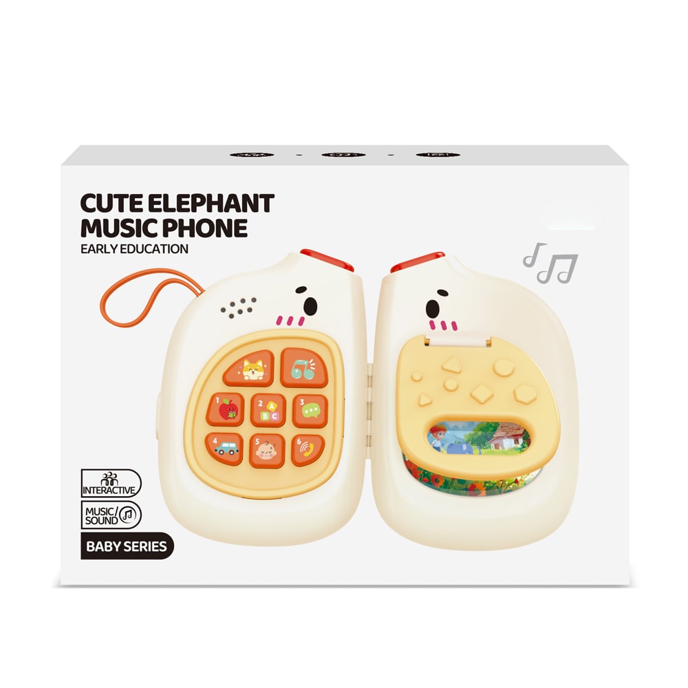 Teléfono educativo infantil con sonidos y música5