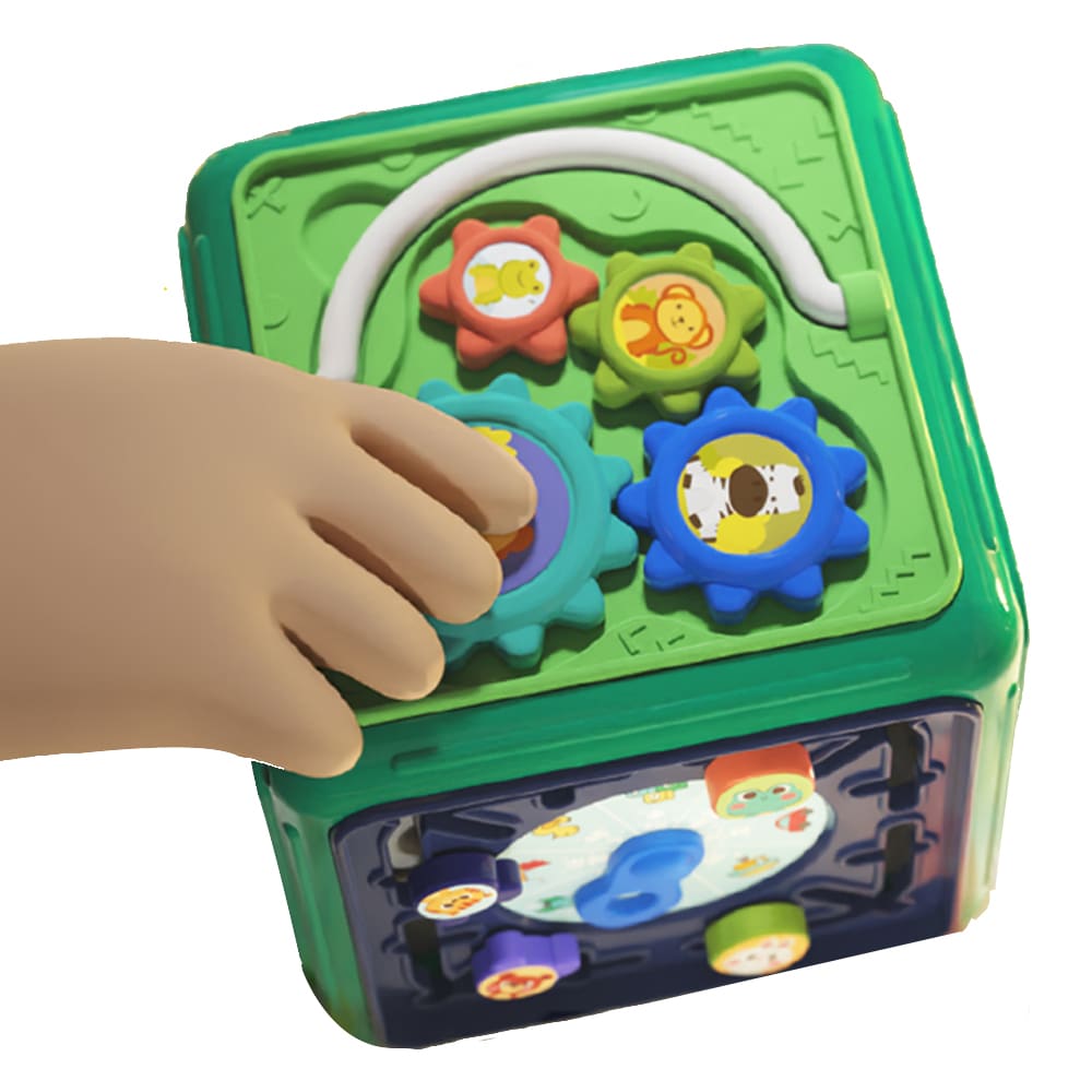 Cubo Educativo Multifuncional de Rana en Inglés4