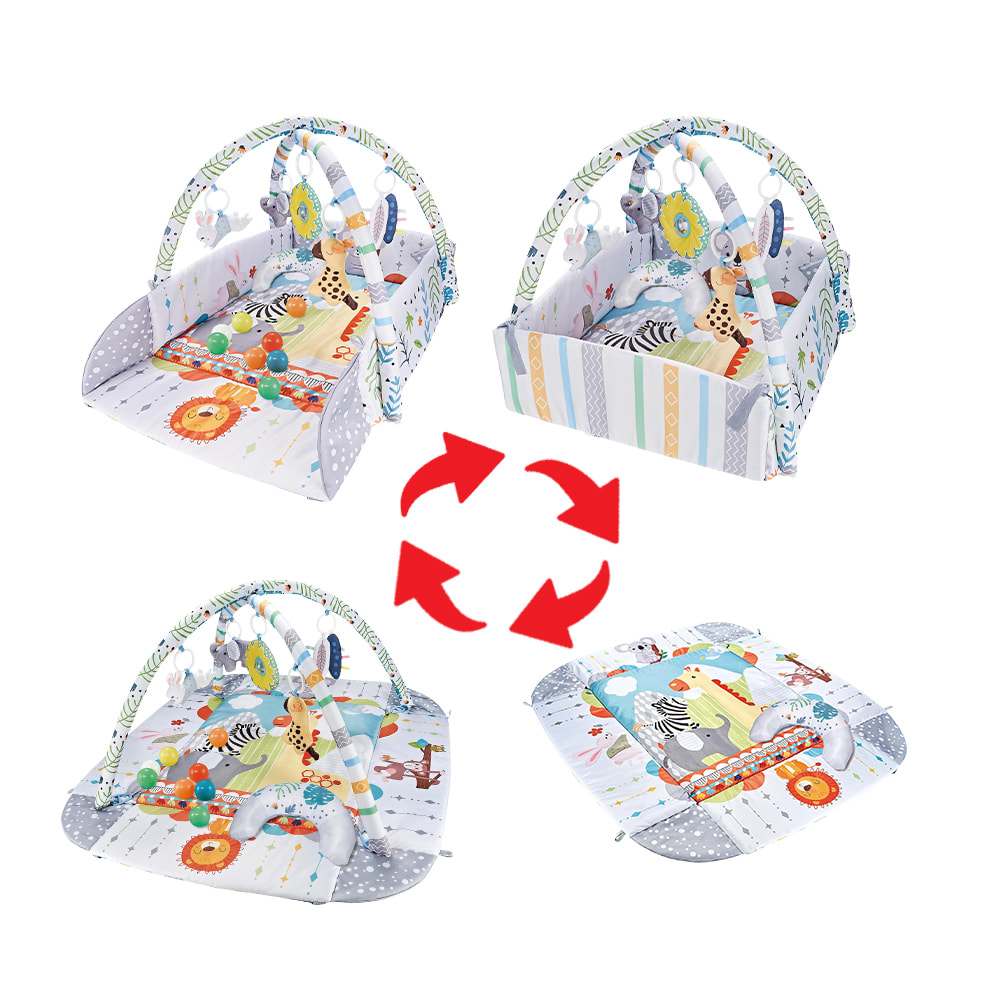 Gimnasio 4 en 1 con Tapete y Barreras2