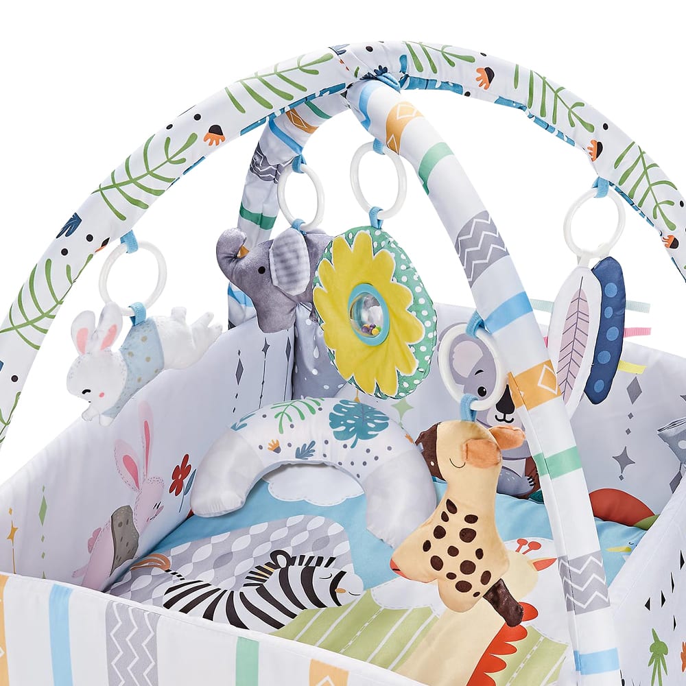 Gimnasio 4 en 1 con Tapete y Barreras3