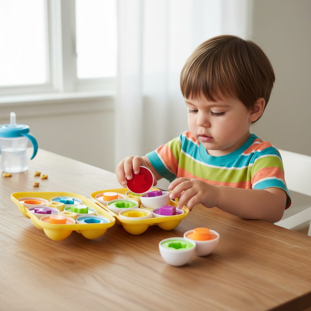 Huevos Didácticos con Formas – Set de 61