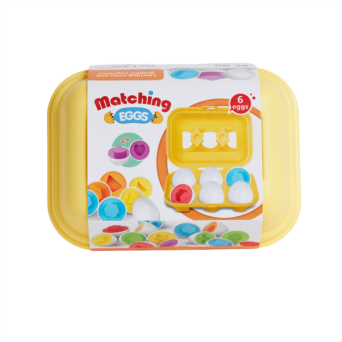 Huevos Didácticos con Formas – Set de 65