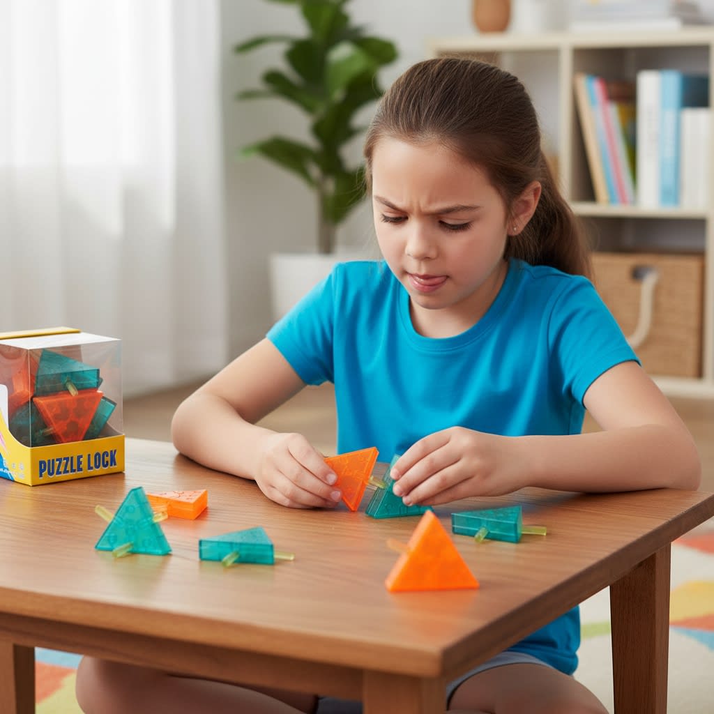 Puzzle de Ingenio 3D- Kongming Lock1