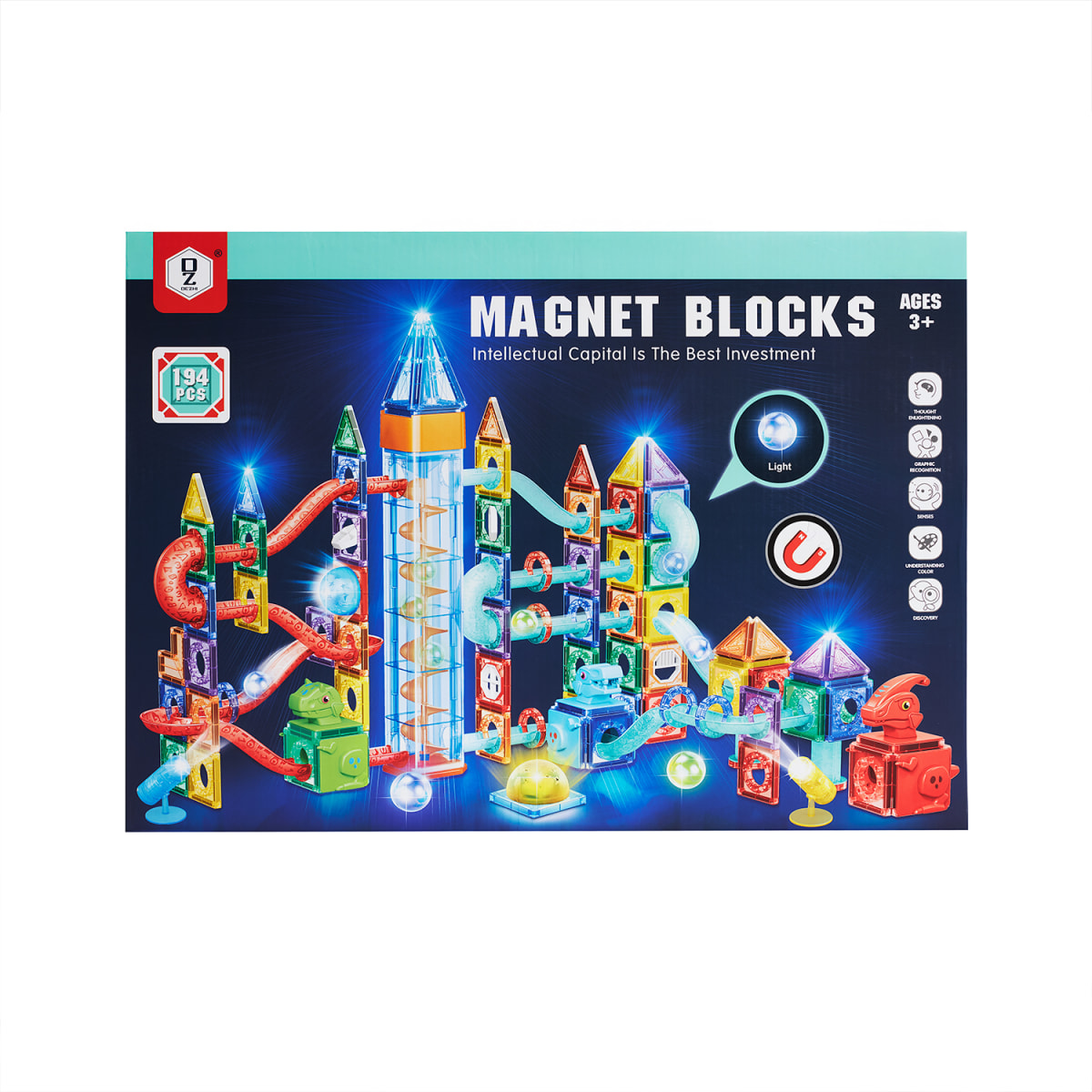 Set Magnético Parque Dino 194 pzs5