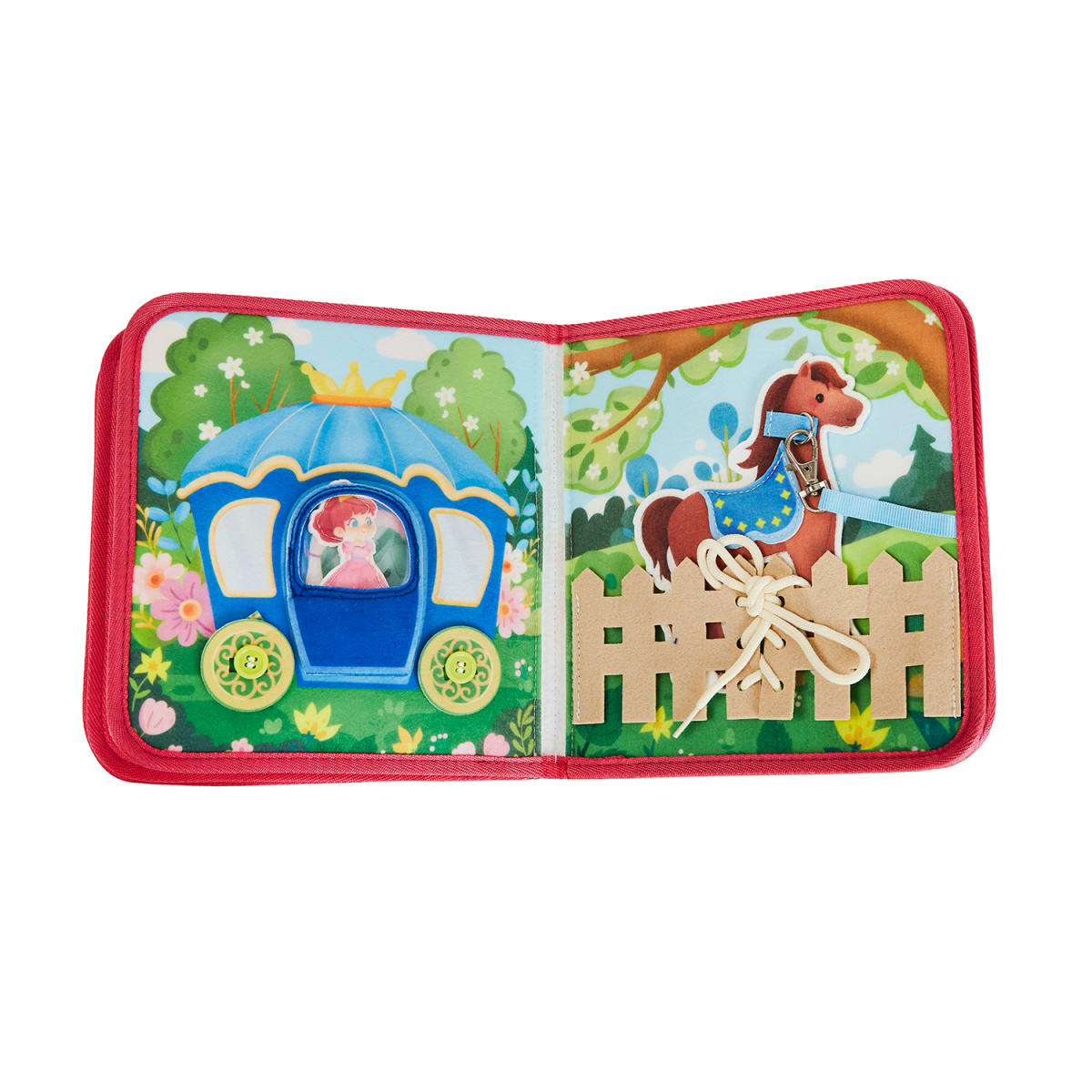 Libro Educativo Actividades Princesa4