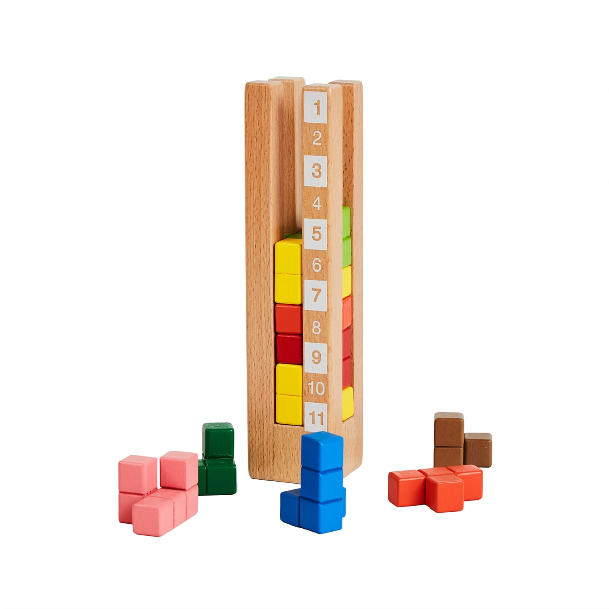 Torre de Cerebro Japonés de Madera4