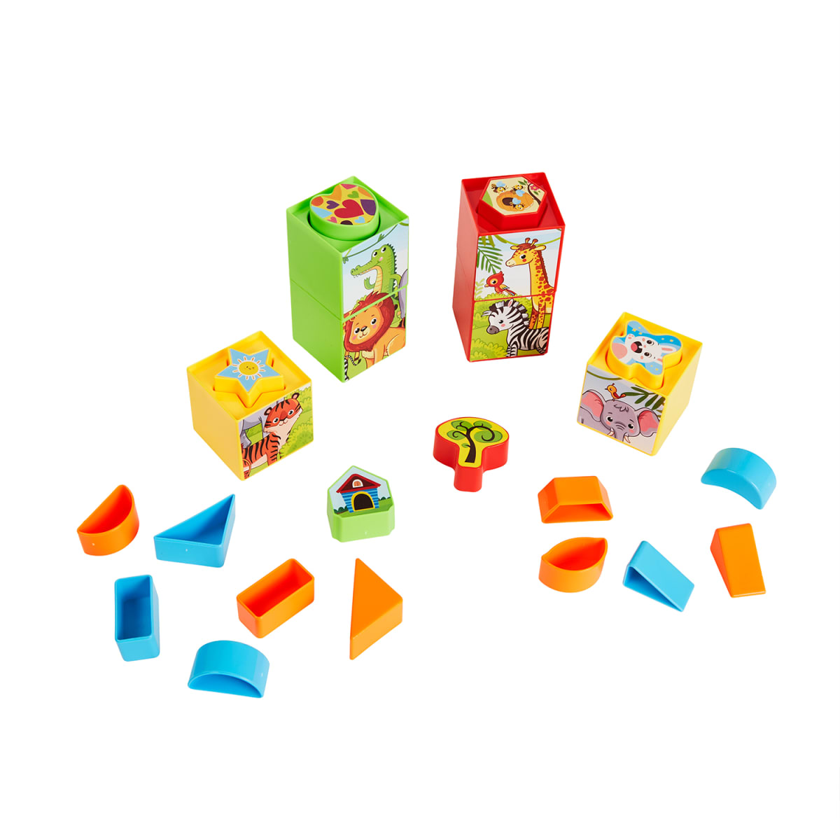 IQ Rompecabezas 3D con Figuras3