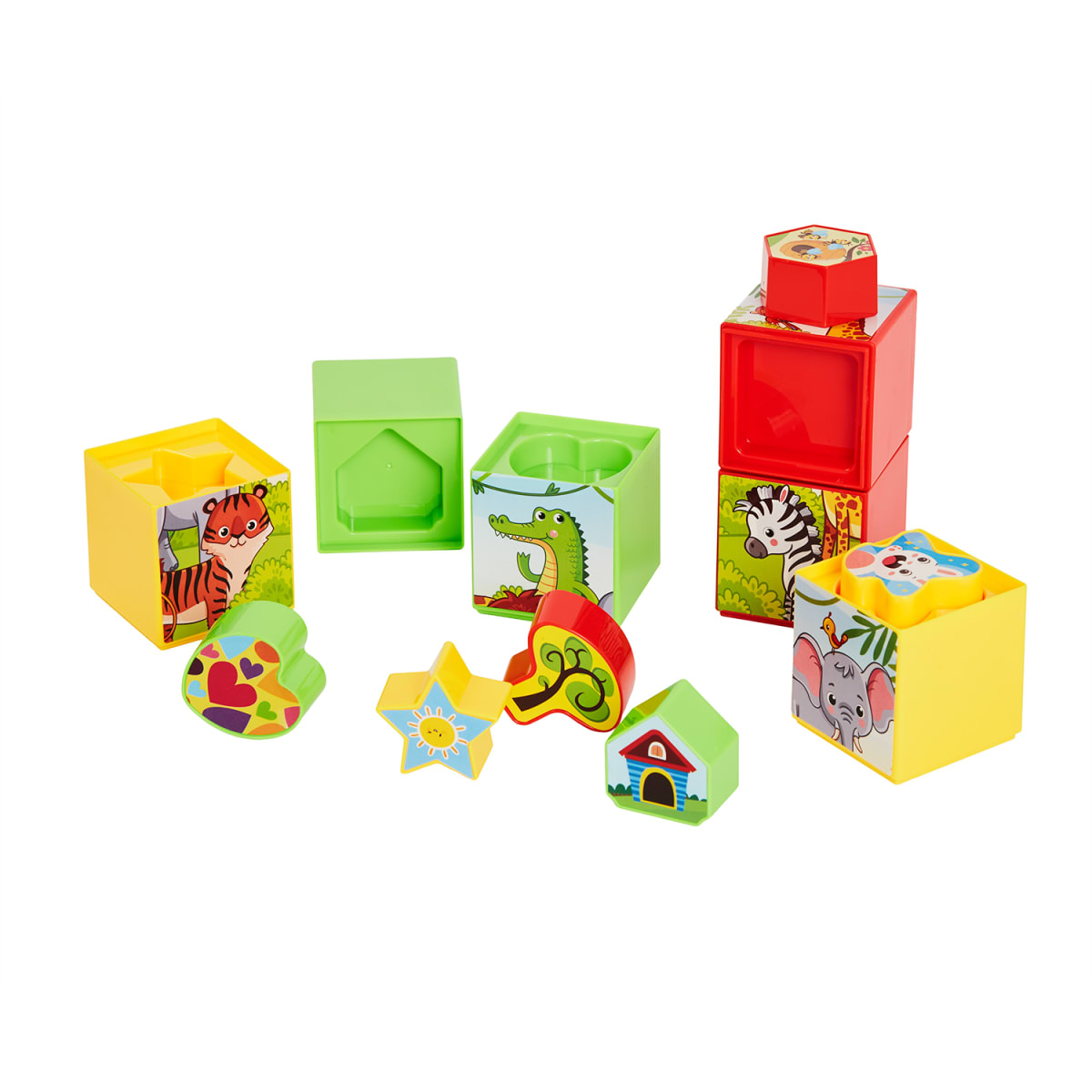 IQ Rompecabezas 3D con Figuras4