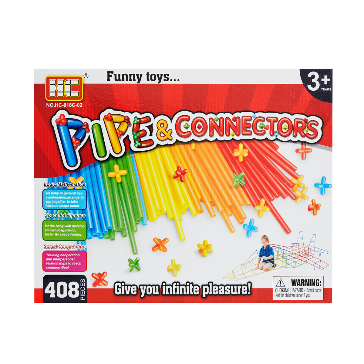 Set 408 Pajitas para la Construcción1