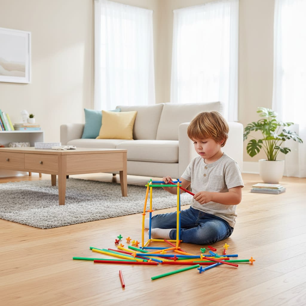 Set 408 Pajitas para la Construcción4