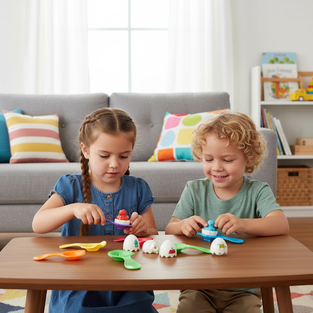 6 patitos emparejados en huevos5