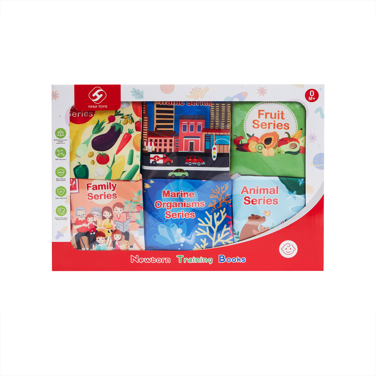 6 Libros de Estimulación para Bebés – Colores3