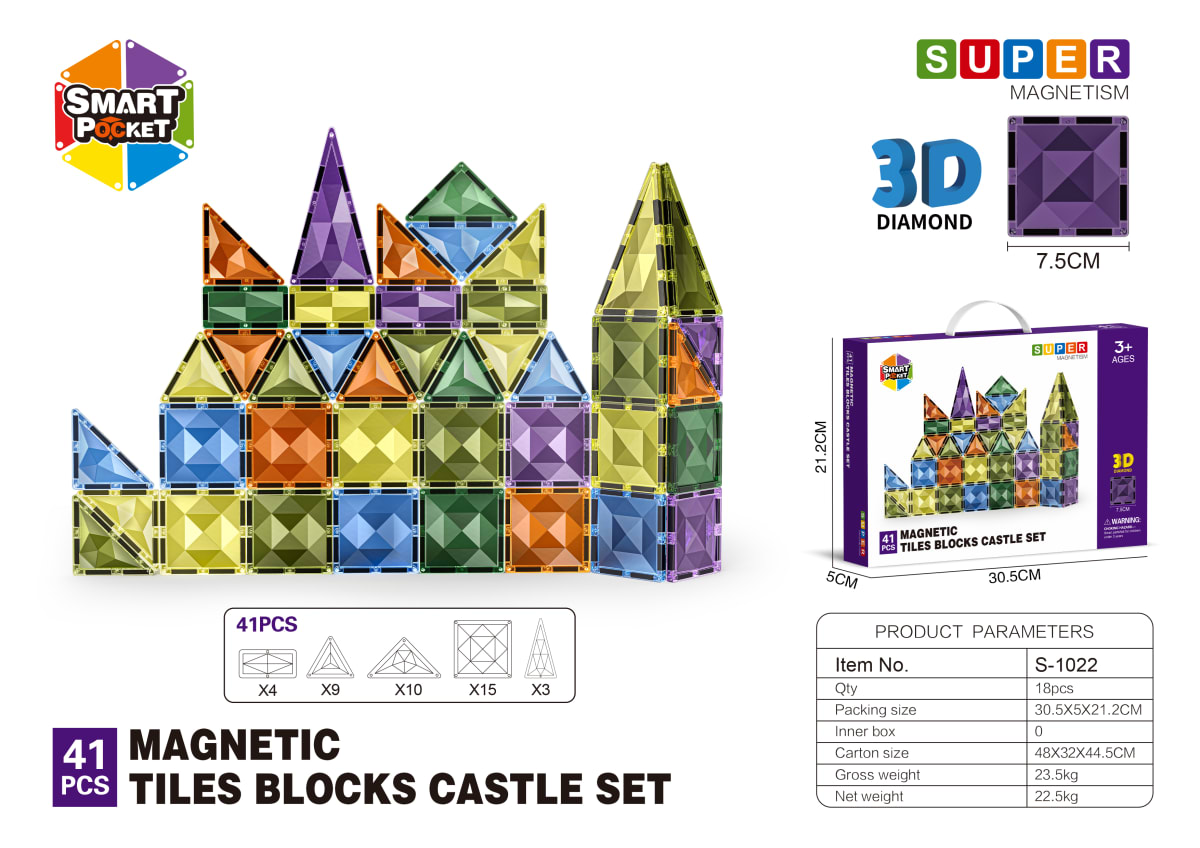 Set de Bloques Diamante 3D - 41 pzs1