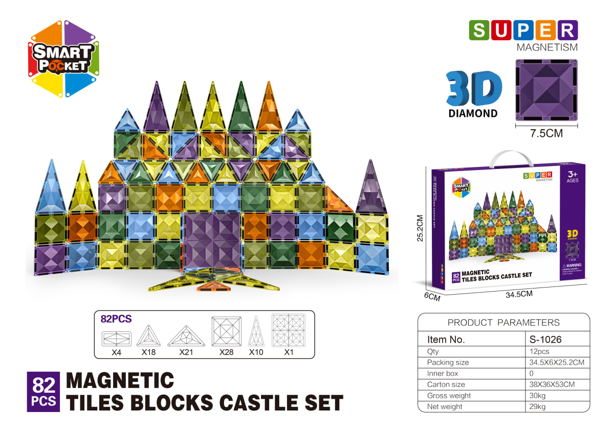 Set de Bloques Diamante 3D - 82 pzs1