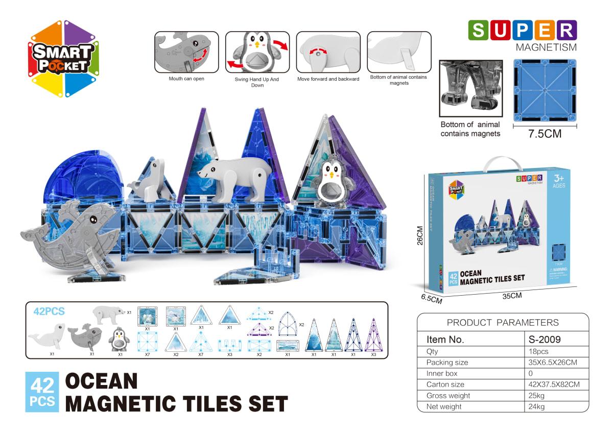 Juego Magnético Ártico - 42 pzs2