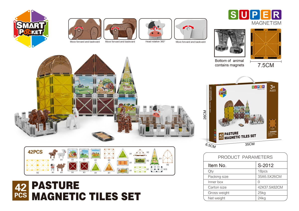 Juego Magnético Pastoreo - 42 pzs2