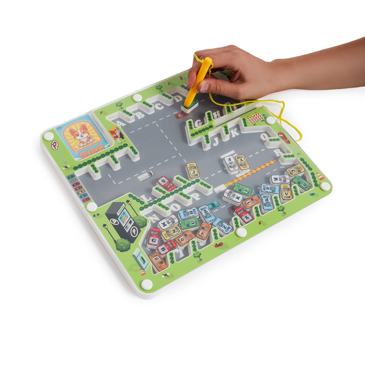 Laberinto Magnético de Estacionamiento con Lápiz3