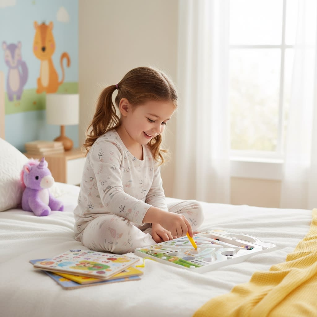 Laberinto Magnético de Frutas con Lápiz1