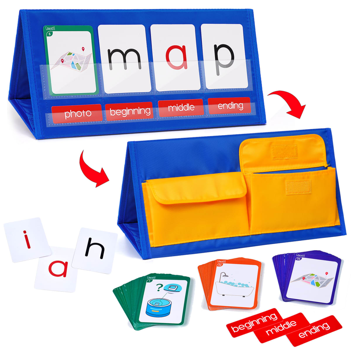 Panel de Bolsillos para Formar Palabras1