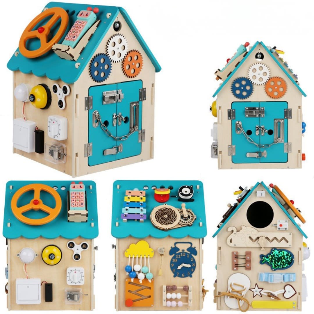 Casita Sensorial de Actividades Calipso2