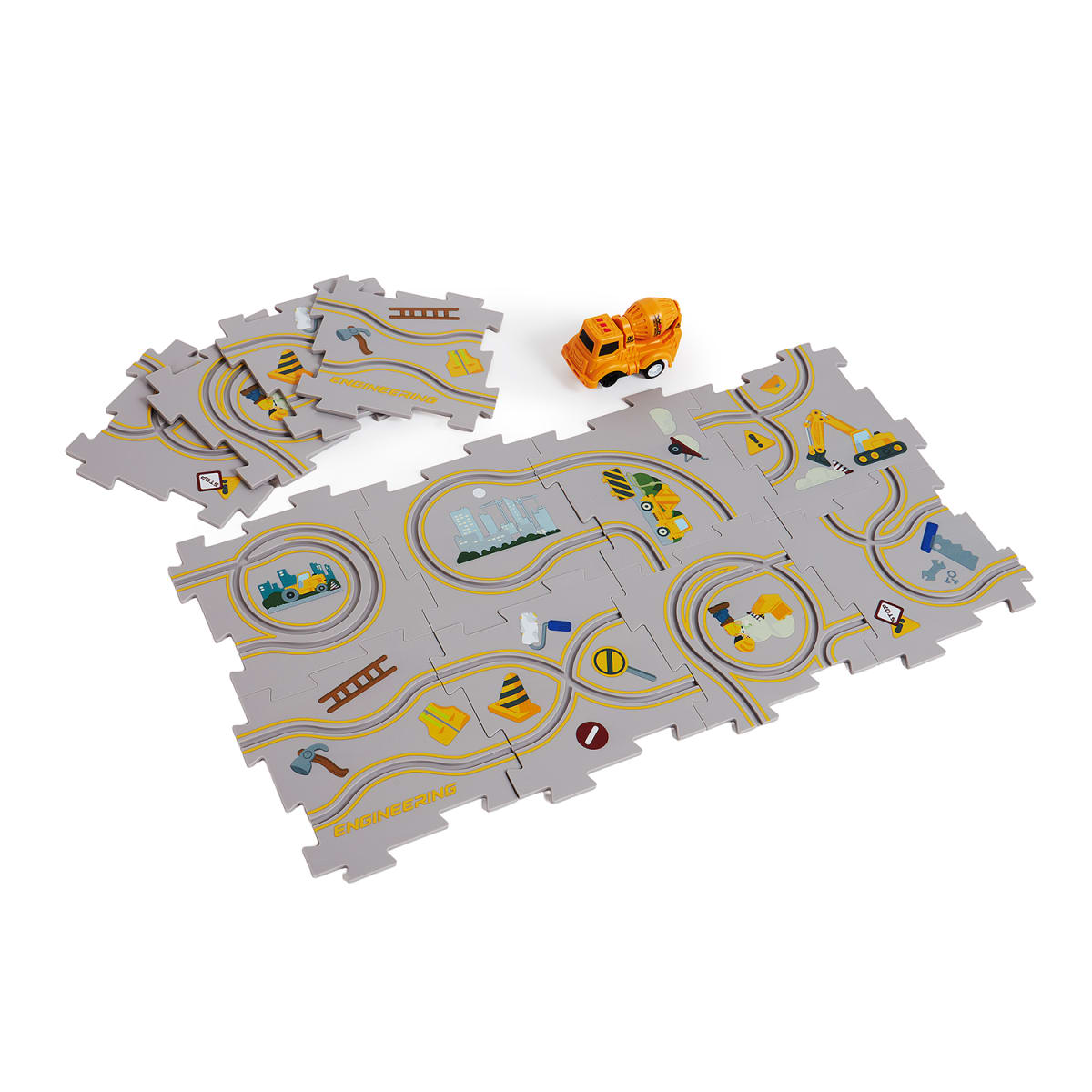 Rompecabezas Construcción con Betonera3