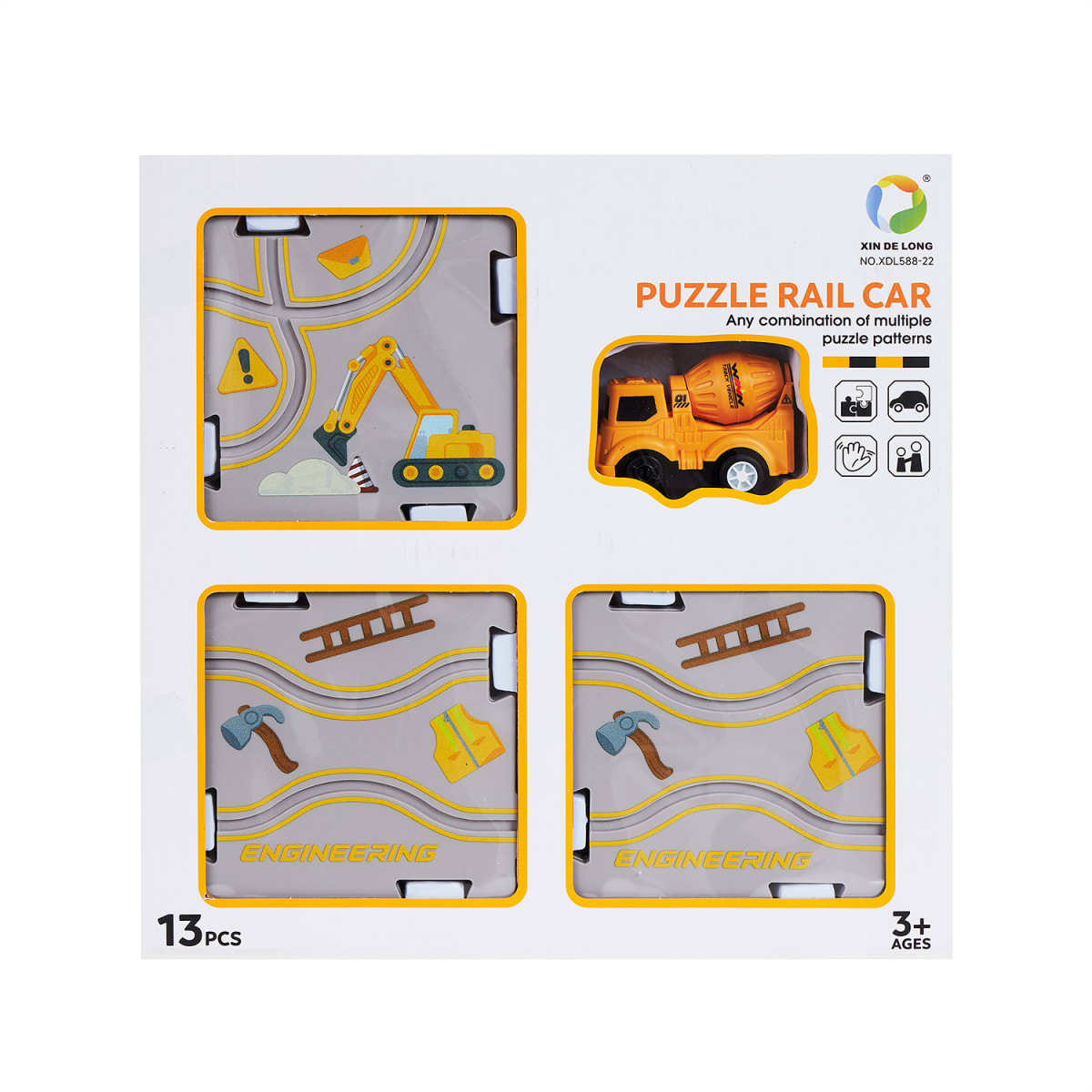 Rompecabezas Construcción con Betonera4