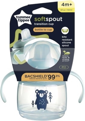 Vaso con Boquilla de Silicona Transition Spout Cup 150ml1