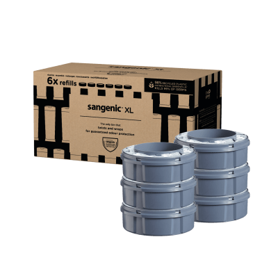 PACK 6 REPUESTOS SANGENIC XL PARA CONTENEDOR TWIST AND CLICK3
