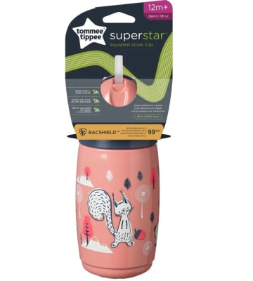 Vaso con bombilla SuperStar Straw Cup 266 ml1