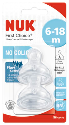 Tetina de Silicona First Choice+ Etapa 2 Flow Control2