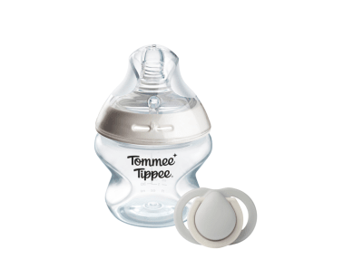SET REGALO MAMADERA 150ML MAS CHUPETE 0-2M NATURAL START1