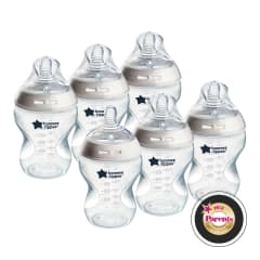 SET 6 MAMADERAS DE INICIO NATURAL START 260ML