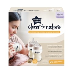 SET 2 MAMADERAS DE INICIO CLOSER TO NATURE 260ML