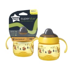 VASO DE APRENDIZAJE SIPPEE CUP SUPERSTAR 190ML CON ASAS