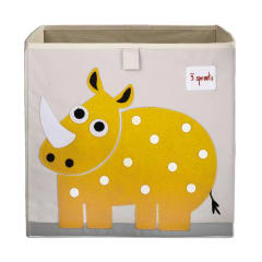 CAJA ORGANIZADORA PARA JUGUETES RINOCERONTE