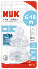 Tetina de Silicona First Choice+ Etapa 2 Flow Control