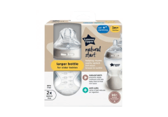 Set 2 mamaderas Natural Start 340ml