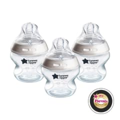 PACK 3 MAMADERAS DE INICIO 150ML NATURAL START 0 MESES+